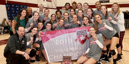 Molloy Claims ECC Volleyball Championship with 3-1 Victory Over Bridgeport