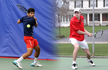 ECC Men's Tennis All-Conference Top Honors Awarded to Nawghre and Langbroek